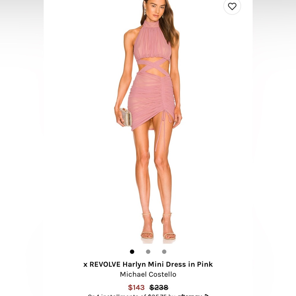 Michael Costello dress from REVOLVE